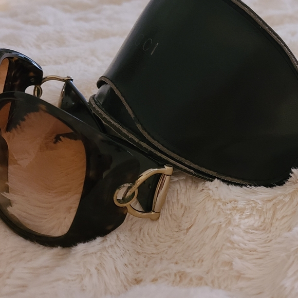 GUCCI Horsebit Sunglasses Tortoise GG 2942/S - Picture 2 of 12